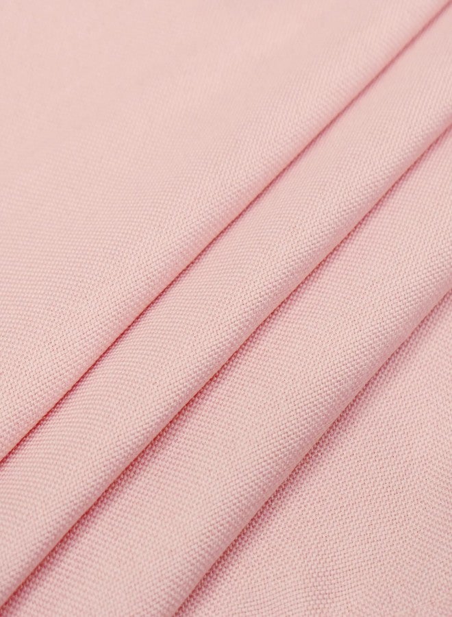 UPOPO Pink Kitchen Tier Curtains Over Sink 30 inches Long Privacy Linen Textured Cafe Curtains Short Bathroom Small Mini Cabinet Caravan Basement Half Window Curtain Bedroom 2 Panels Grommet Top - Image 4